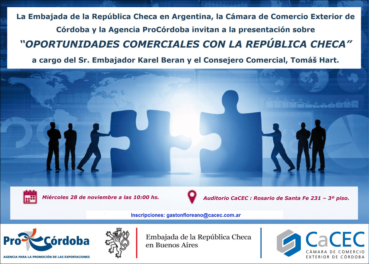 Seminario: Oportunidades comerciales con República Checa