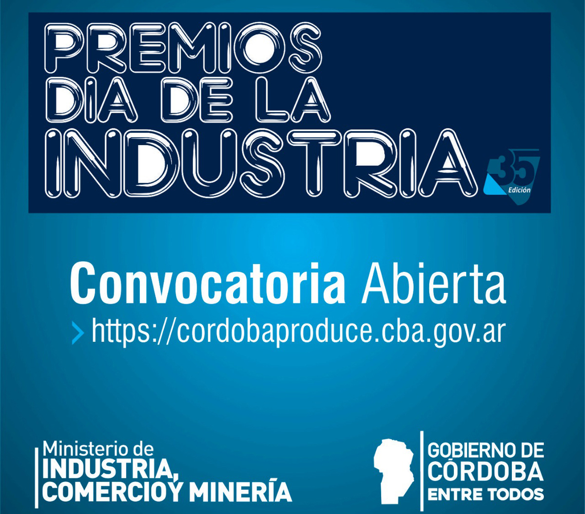 Postule su empresa a los Premios Día de la Industria