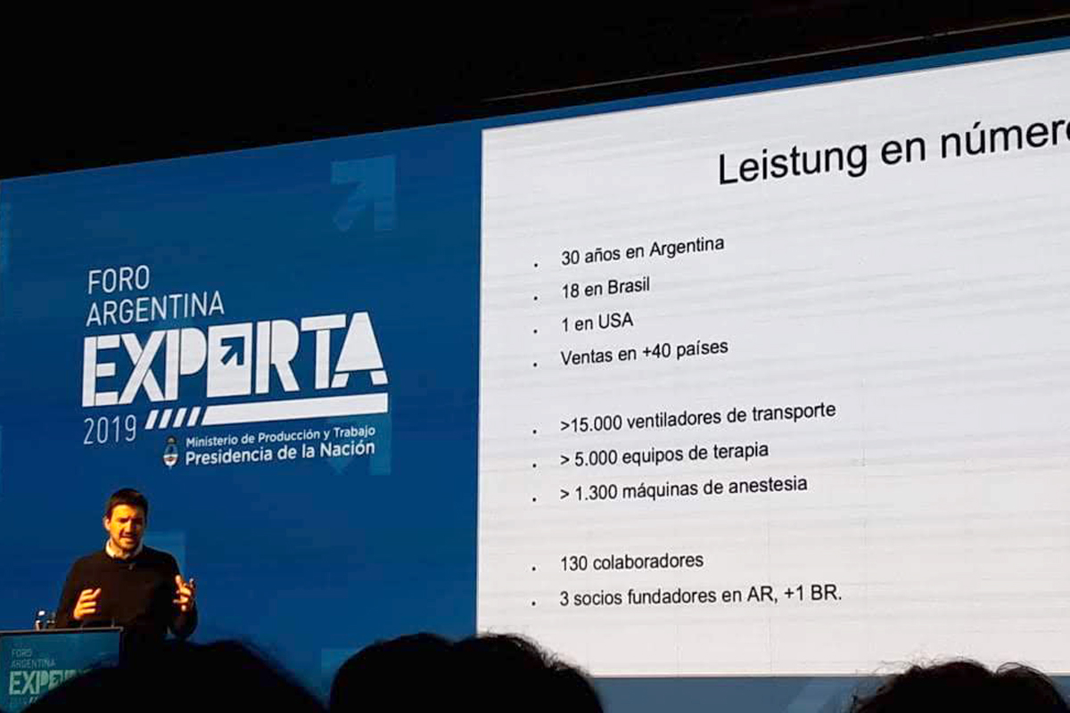 Leistung participó del Foro Regional Argentina Exporta