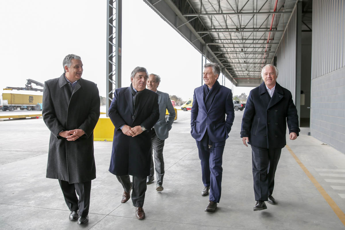 Presidente Mauricio Macri visitó las flamantes instalaciones de la TPI CaCEC