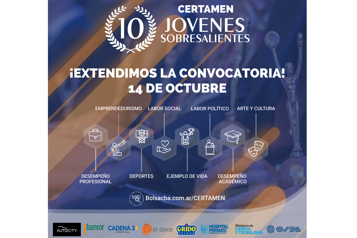 Extienden la búsqueda de los 10 Jóvenes Sobresalientes del 2019