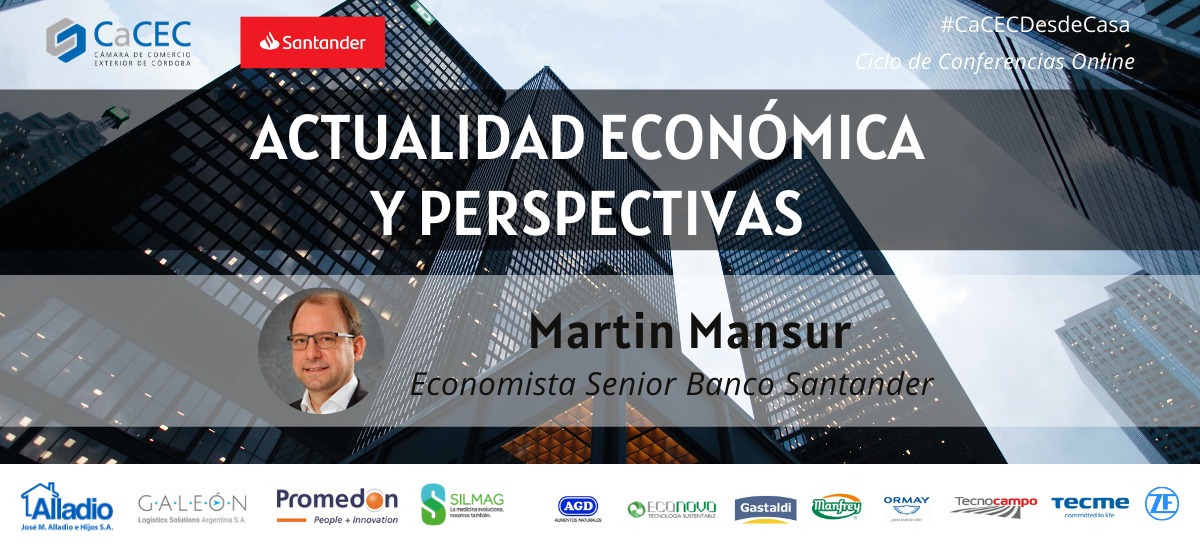 Conferencia on line: Actualidad económica y perspectivas