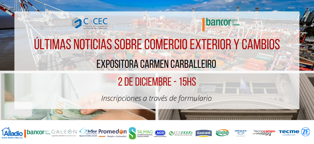 ¡No se pierda el Seminario sobre las últimas novedades cambiarias y comercio exterior!