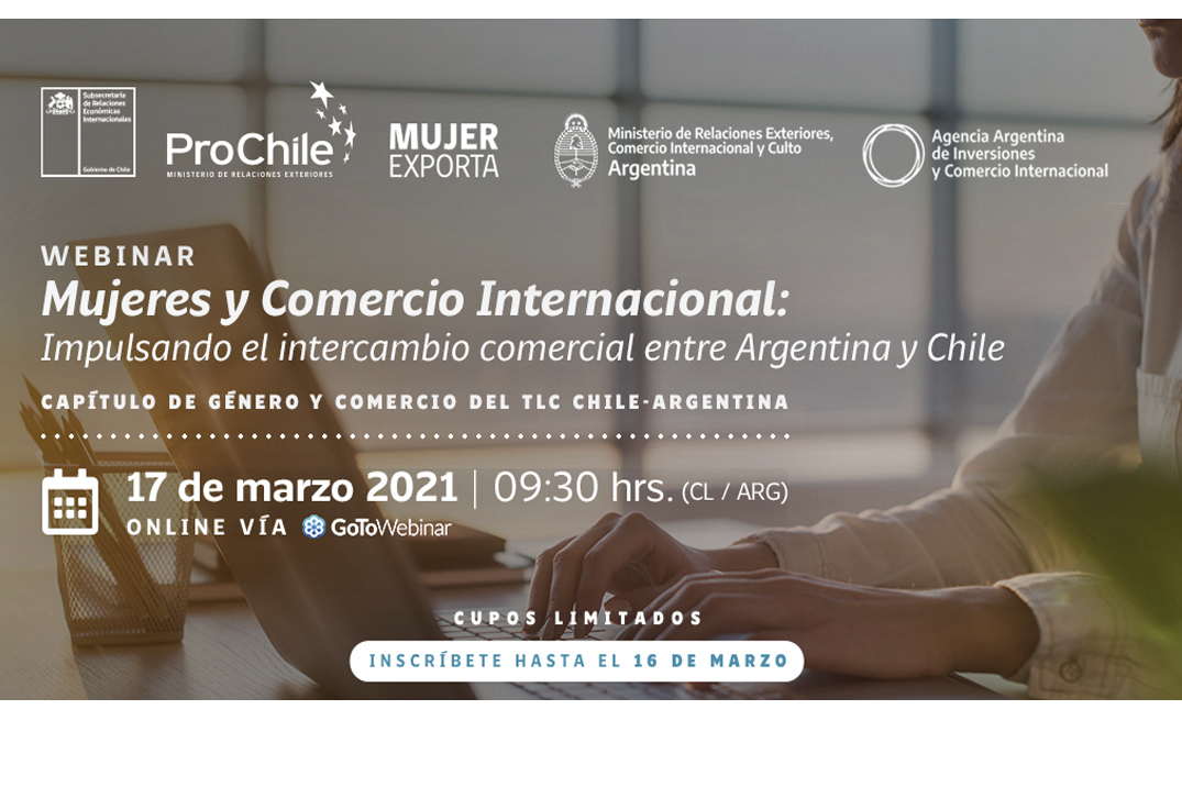 Seminario: Mujeres y Comercio Internacional Argentina - Chile