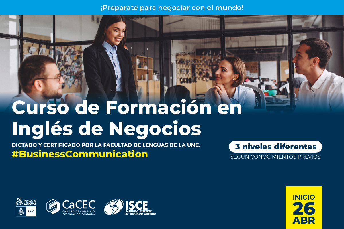 Destáquese en el mundo empresarial: Inglés de Negocios en el ISCE