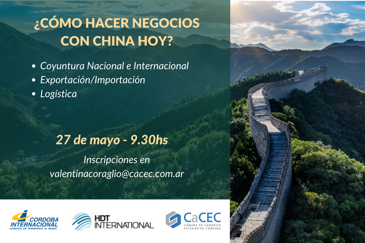 Invitación: ¿Cómo hacer negocios con China hoy?