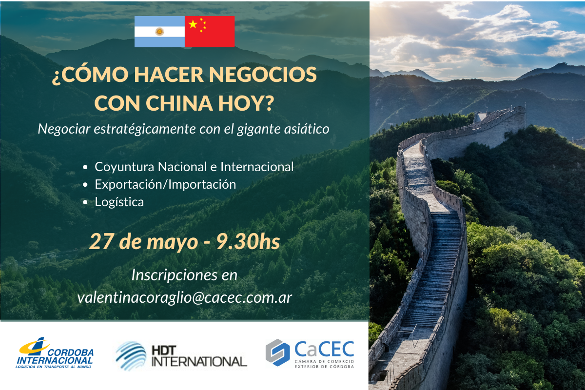 Invitación: ¿Cómo hacer negocios con China hoy?