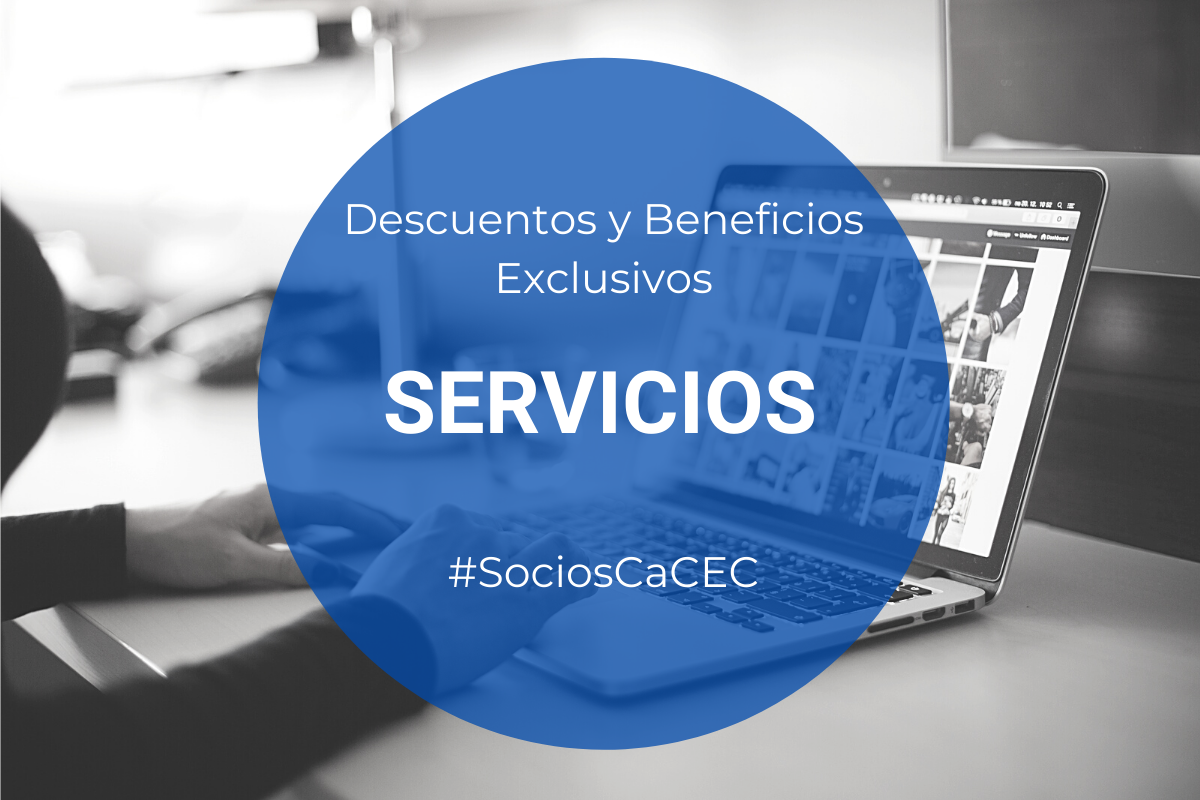 En servicios para tu empresa, ¡usá tu Tarjeta de Socio CaCEC!