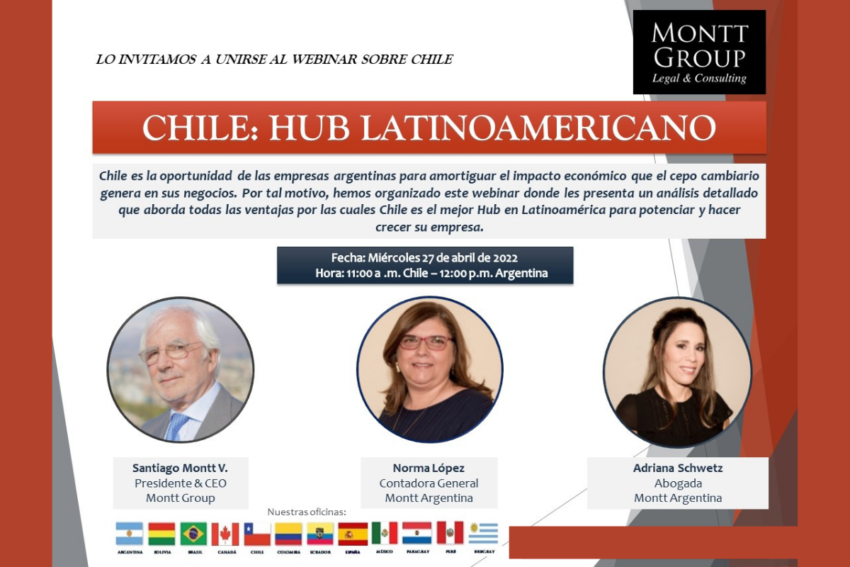 Webinar: Chile, Hub Latinoamericano