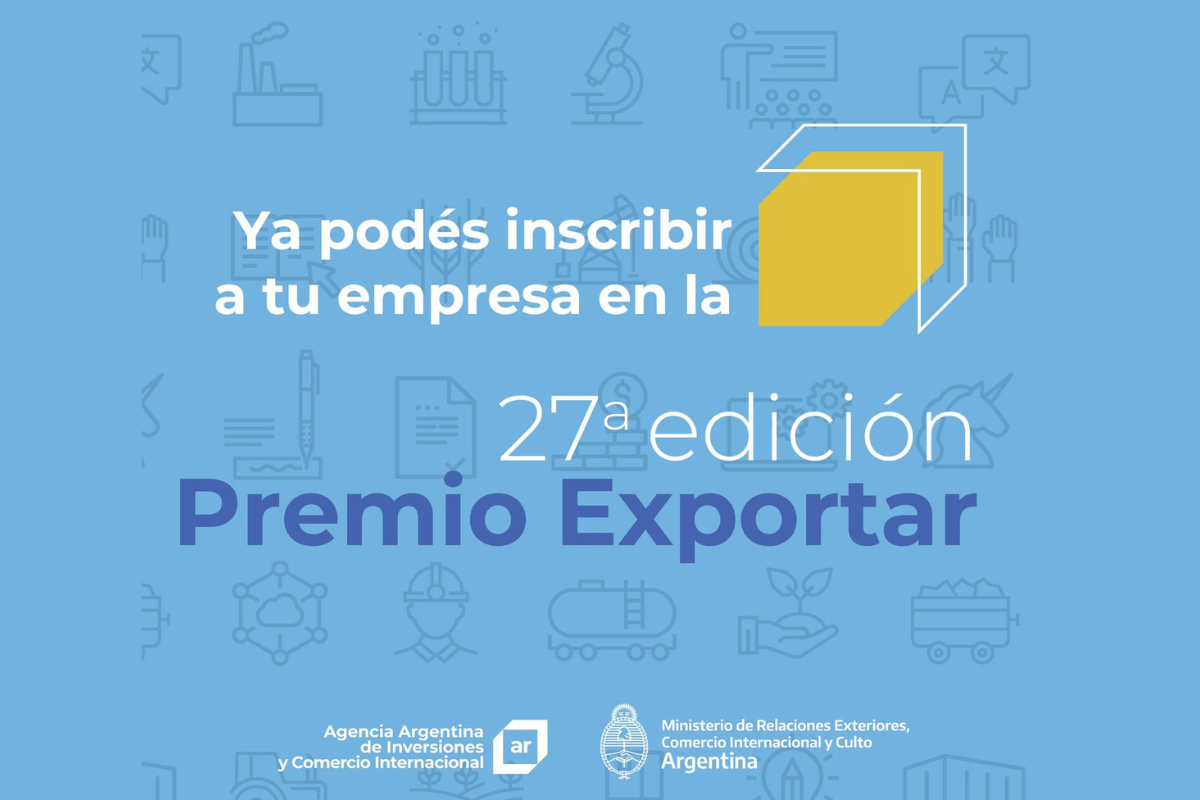 Participá con tu empresa en el Premio ExportAr