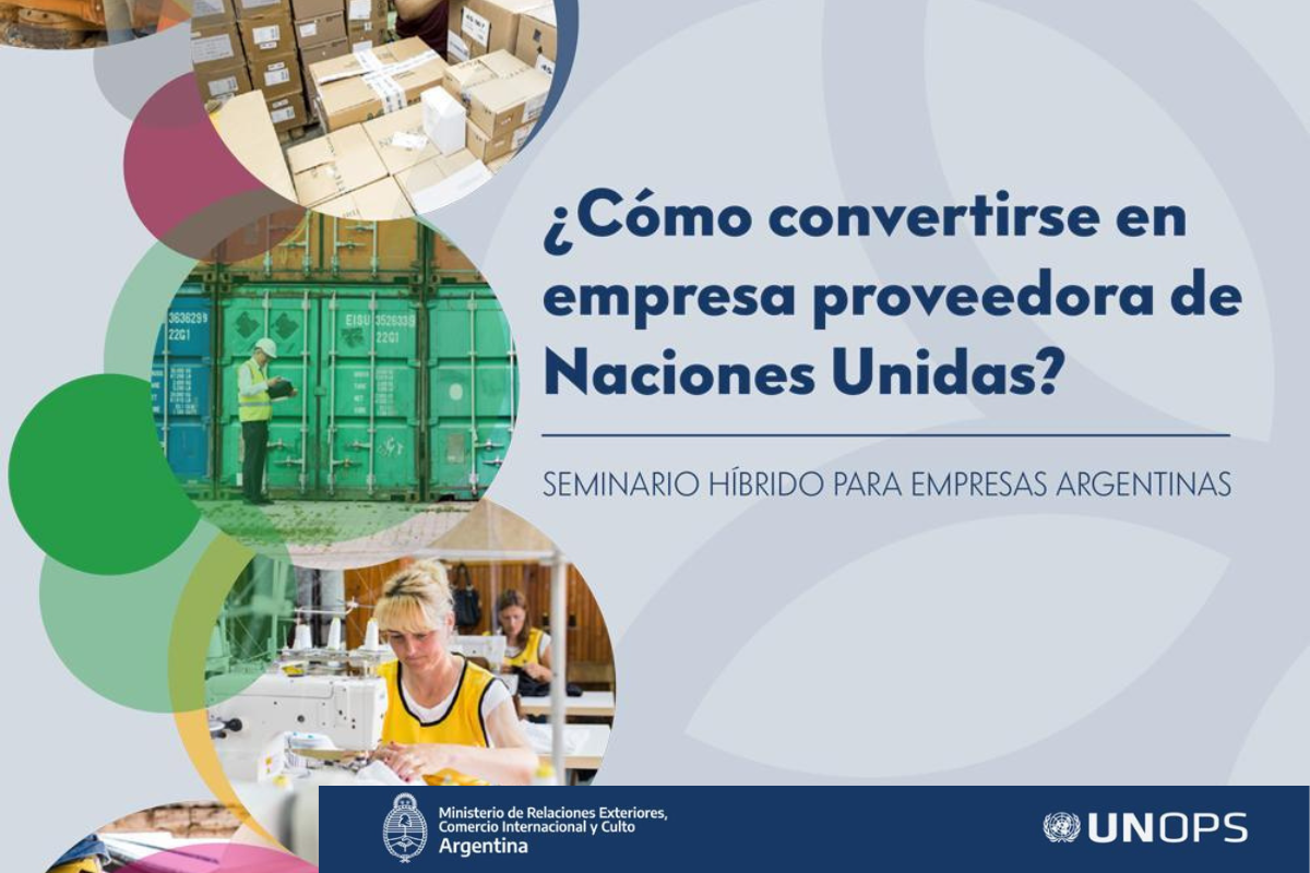 ¿Cómo convertirse en empresa proveedora de Naciones Unidas?