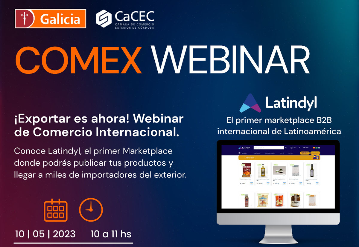 ¡Participá del Comex Webinar con Latindyl!