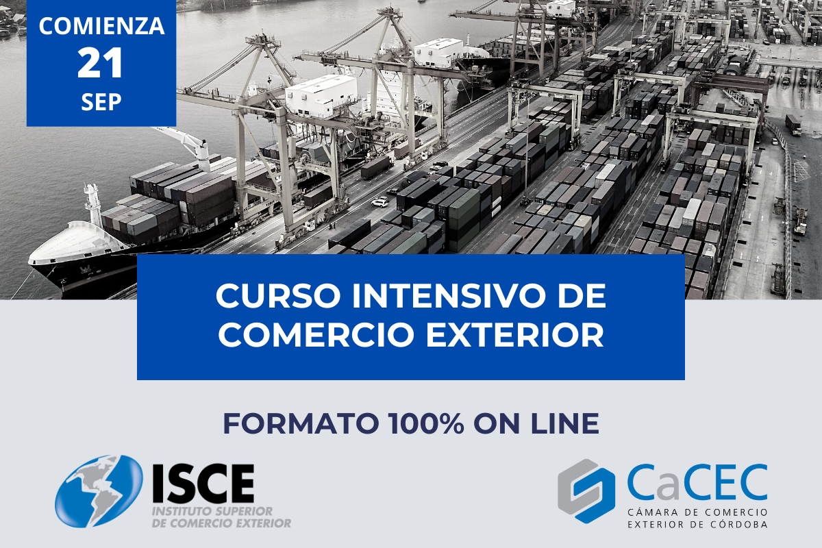 ¡Reservá tu lugar! Curso Intensivo de Comercio Exterior a distancia