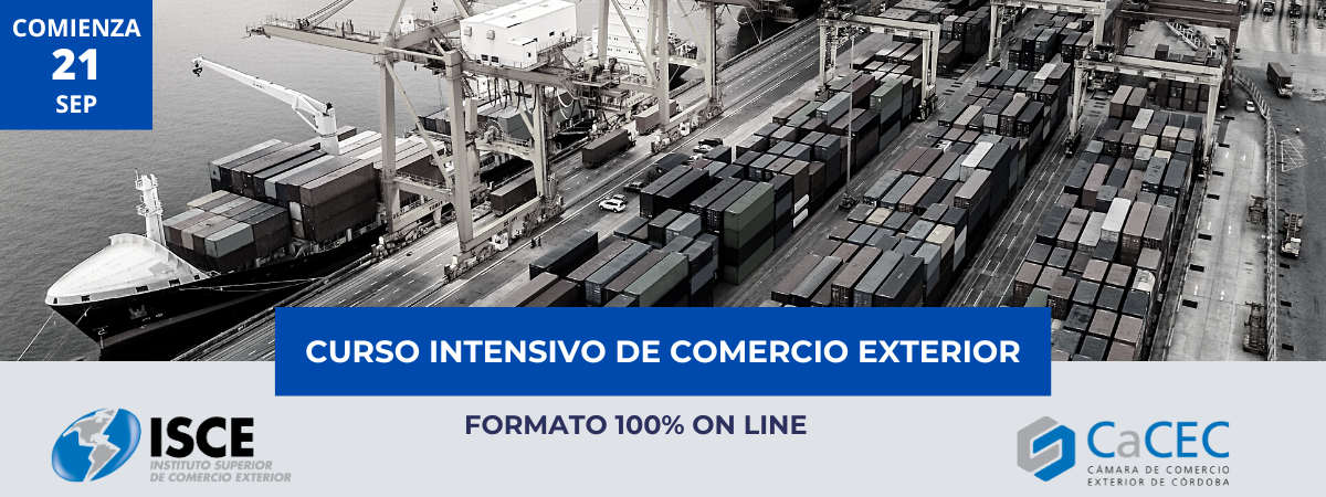 Capacitación: Curso Intensivo de Comercio Exterior a distancia