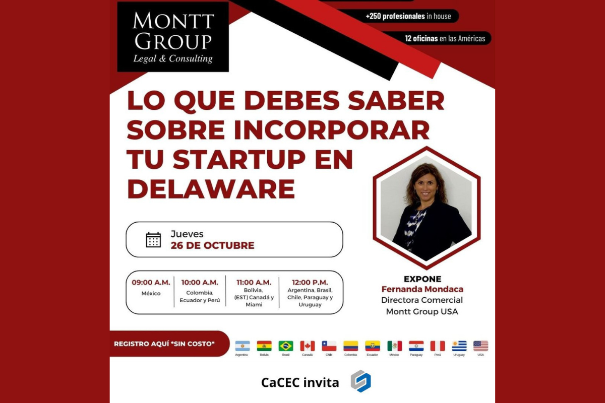 Seminario: Lo que debes saber sobre incorporar tu Startup en Delaware