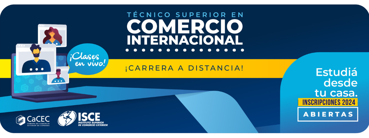 ¡Estudiá Técnico Superior en Comercio Internacional desde tu casa!