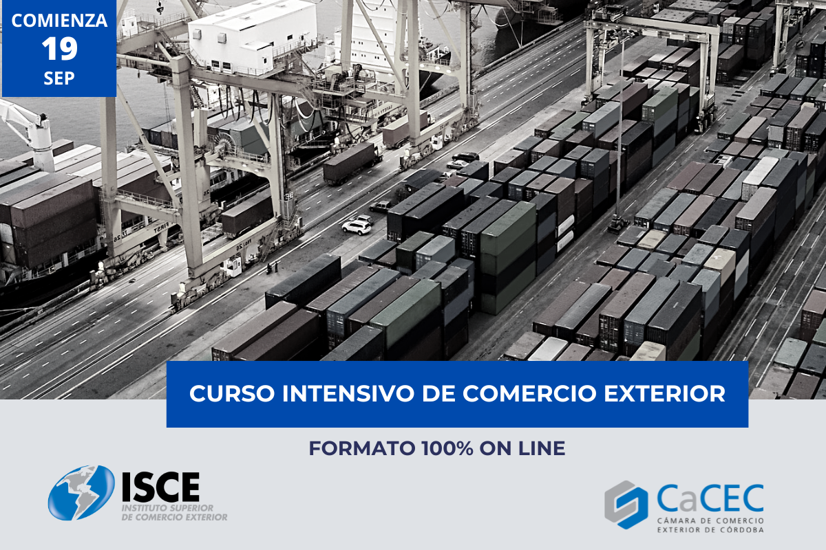 ¡Reservá tu lugar! Curso Intensivo de Comercio Exterior a distancia